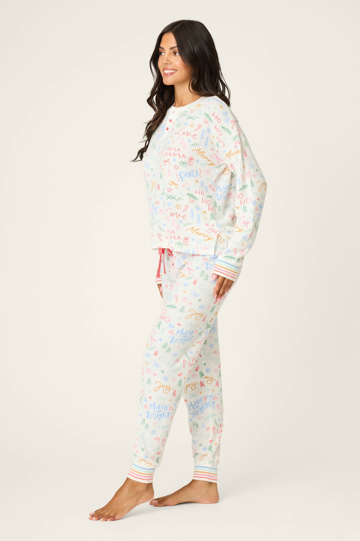 Ski Jammie Classics Fa La La PJ Set