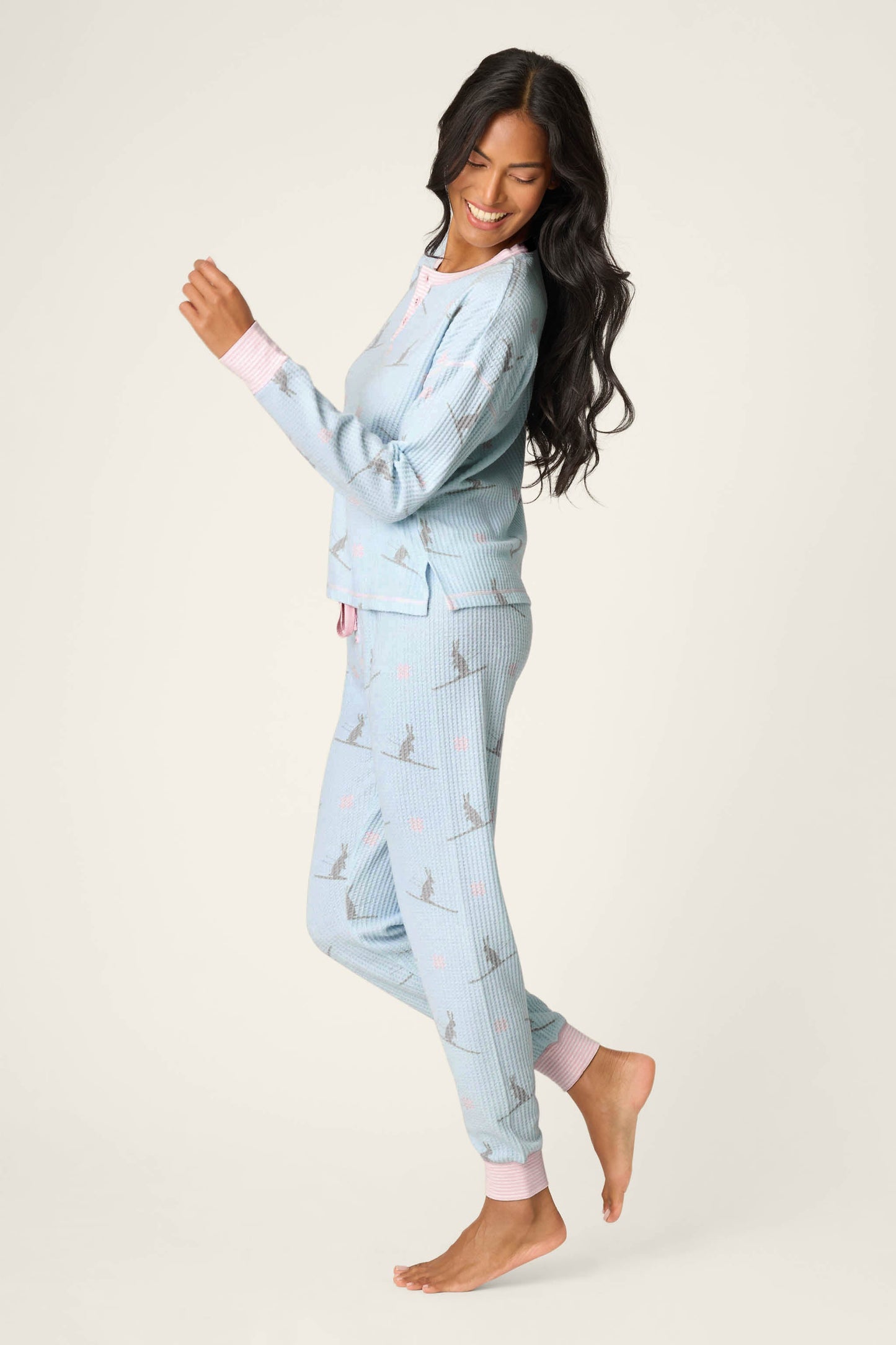 Ski Jammie Classics Ski Bunny PJ Set