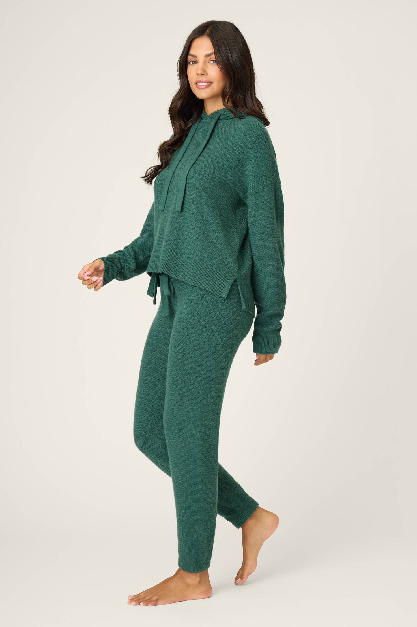 Sweater Weather Forest Green Pants Set