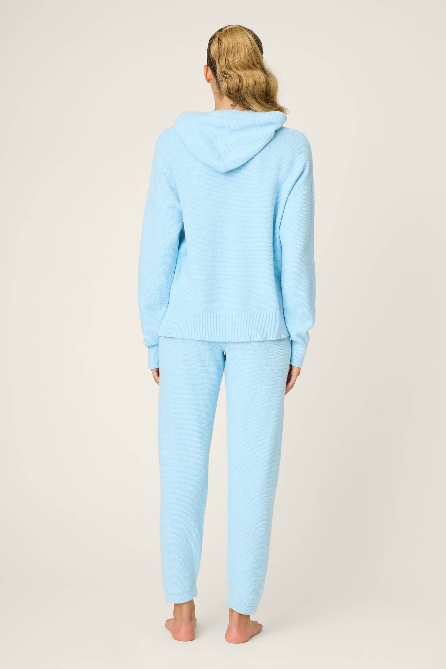 Sweater Weather Light Sky Pants Set