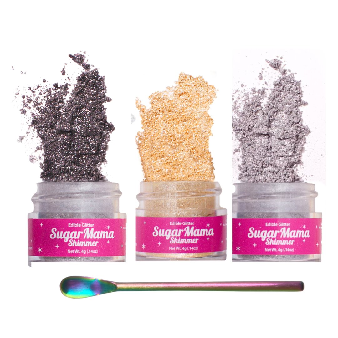 NYE Bundle - Black, Silver, Gold - Sugar Mama Shimmer