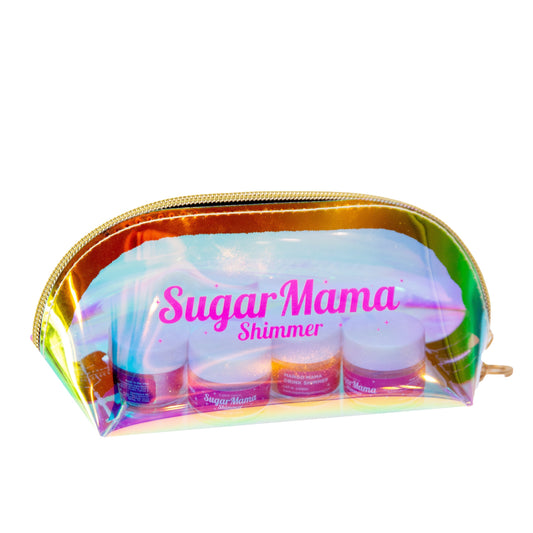 Shimmer Zipper Pouch - Sugar Mama Shimmer