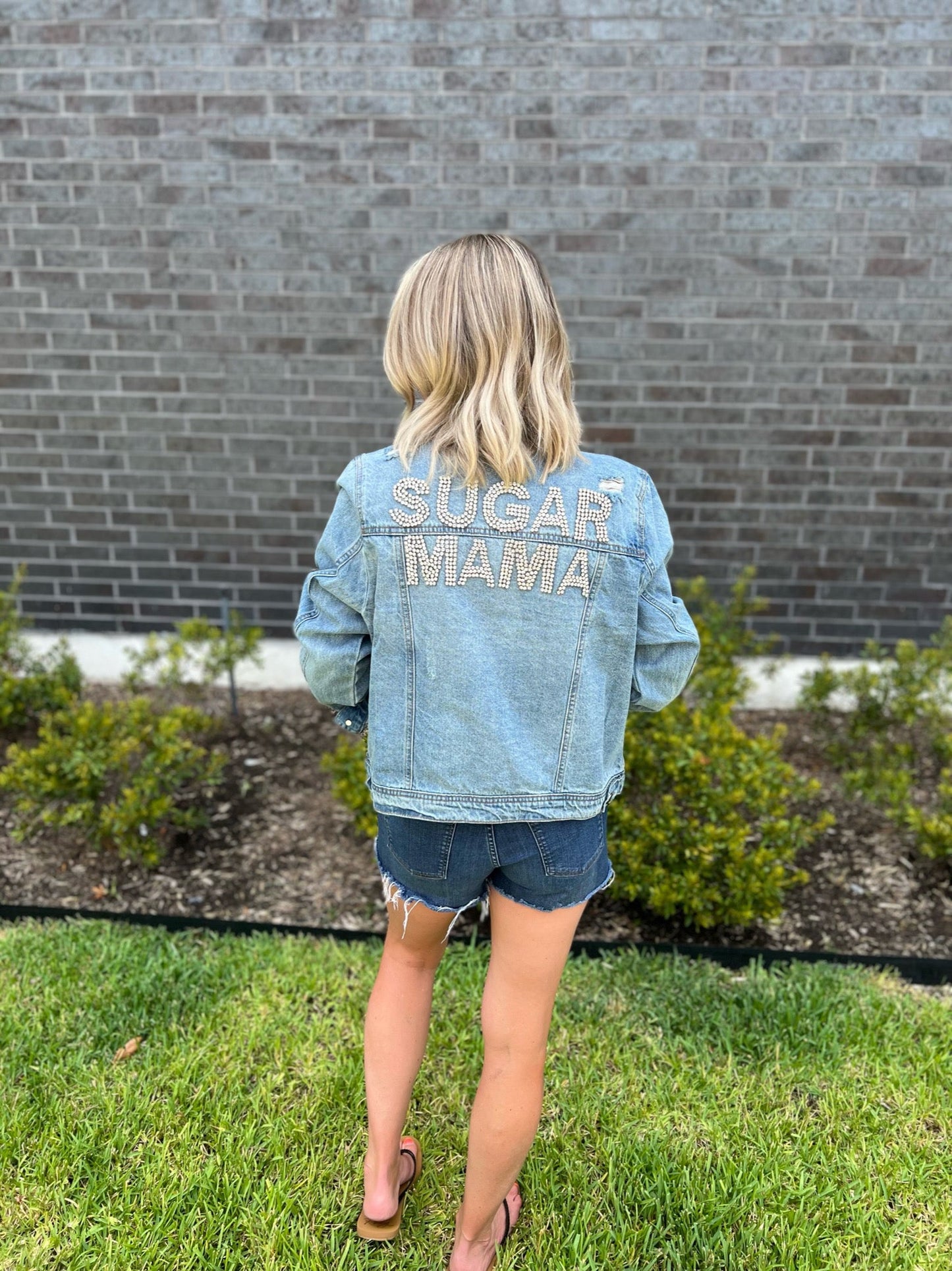 Sugar Mama Jacket Blue Denim - Sugar Mama Shimmer